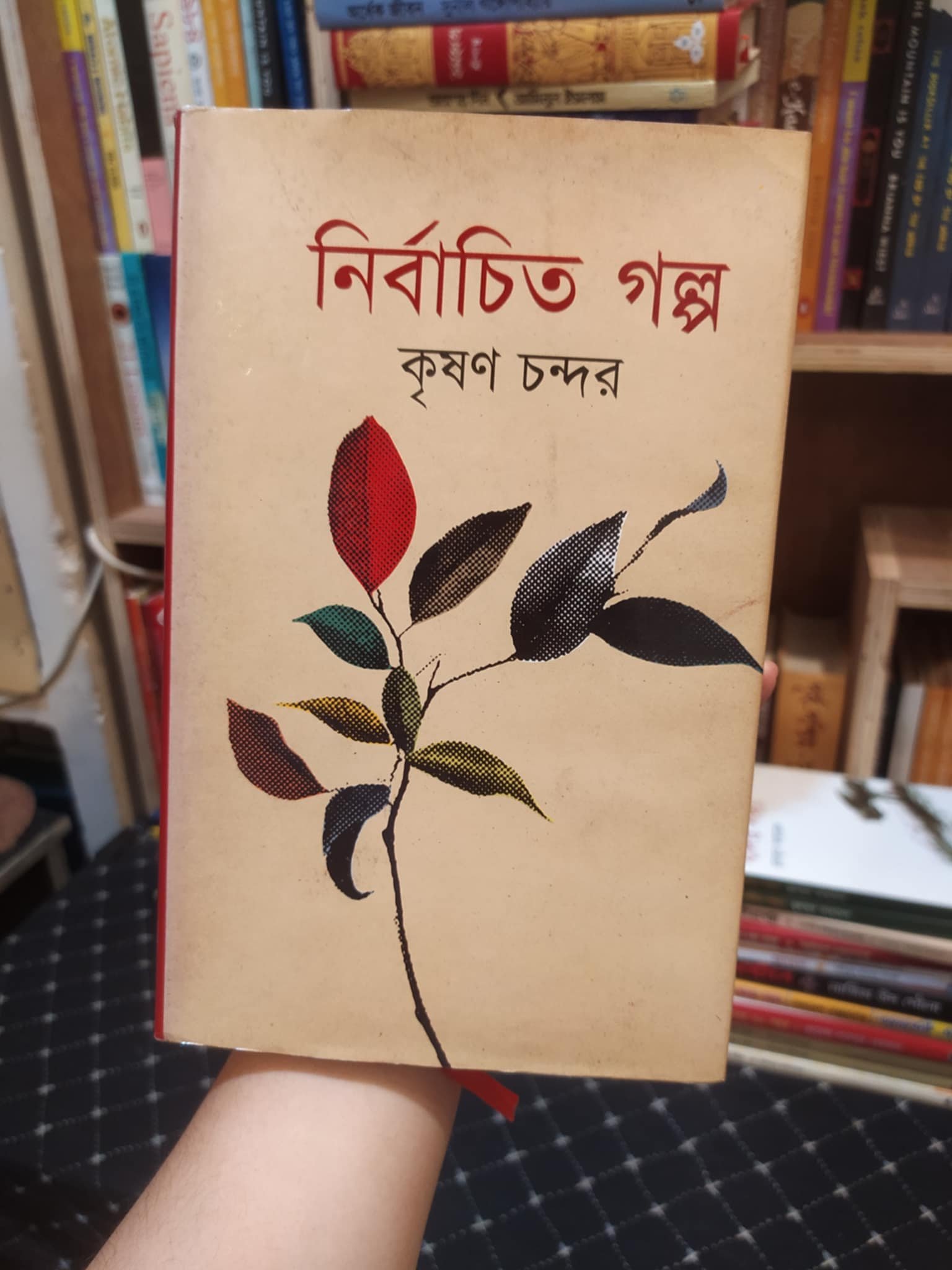 নির্বাচিত গল্প বইয়ের প্রচ্ছদ